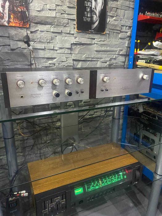 Cudny Pioneer Końcówka Mocy SM-70 i Przedwzmacniacz SC-70 Jak Nowy