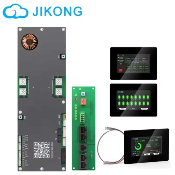 Інверторна BMS JiKong JK-PB2A16S20P V.19 + !4.3  LCD в комлекті!