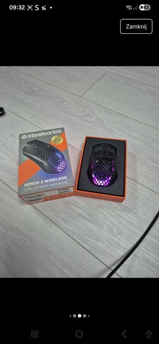 Mysz steelseries Aerox 3 Wire less