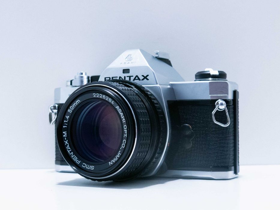 Pentax MX + SMC Pentax f/1.4 - 50mm – Câmara Analógica SLR 35mm -