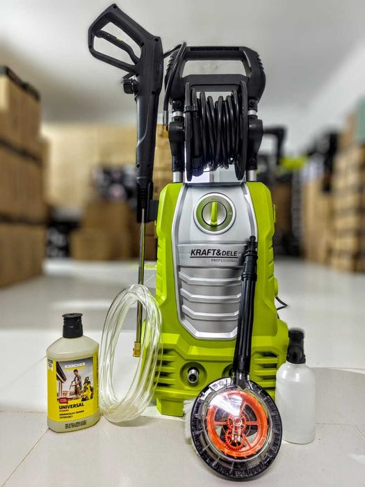 Myjka Ciśnieniowa 280 Bar Mocna Pompa Zestaw 3000W Samossąca