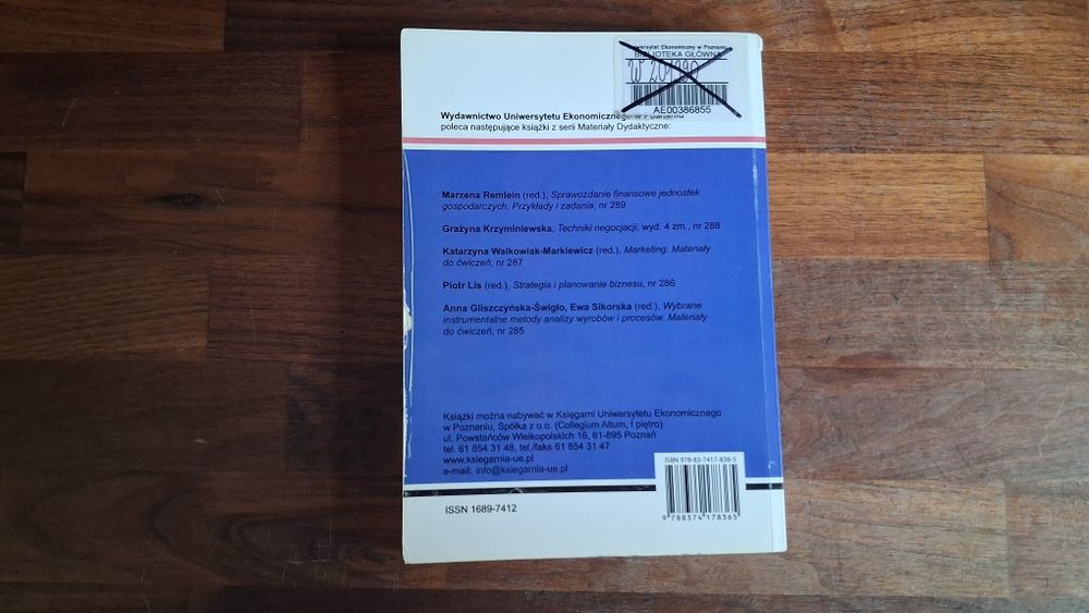 Mathematics in Economics and Management – M. Anholcer (UEP)
