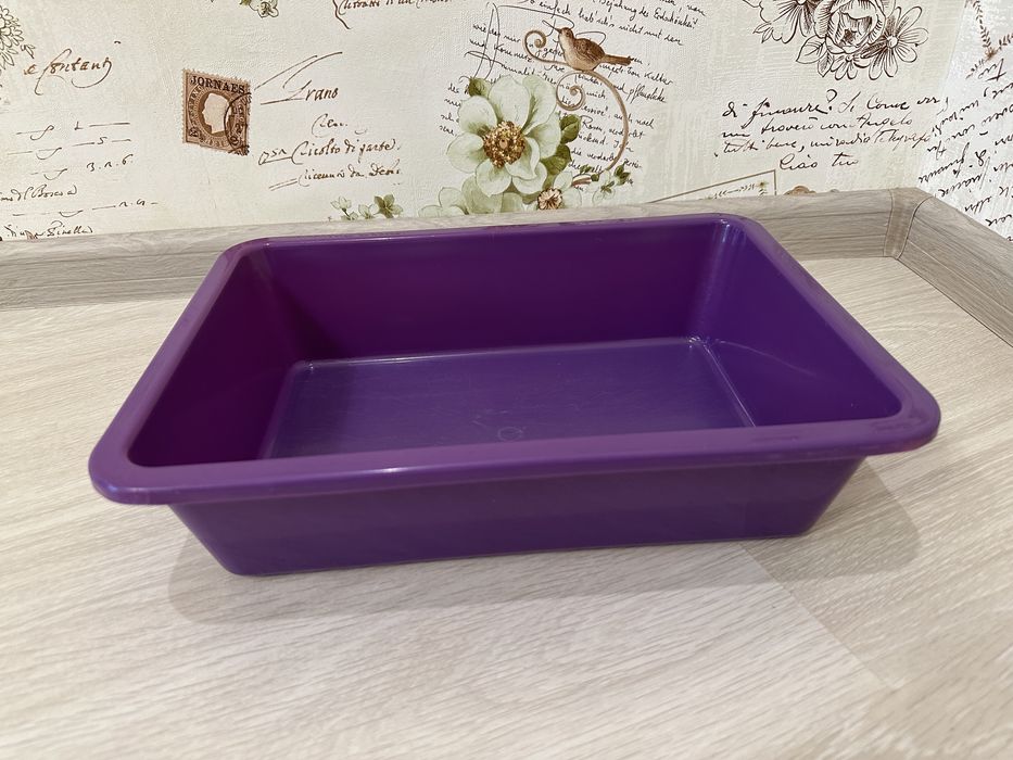 Котячий туалет маленький! Лоток