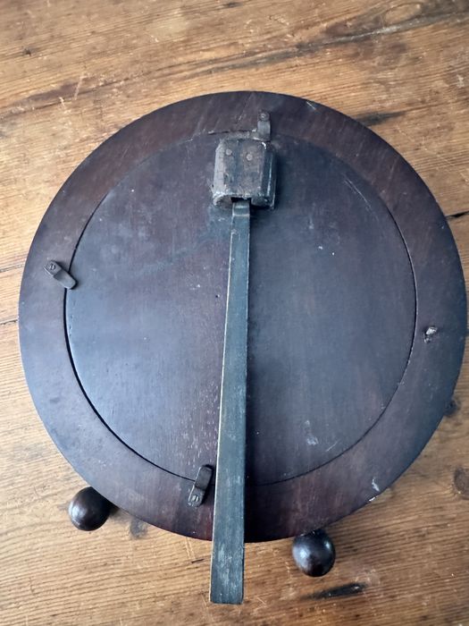 Vintage Espelho Tocador Pau Santo e Prata  SecXIX/XX