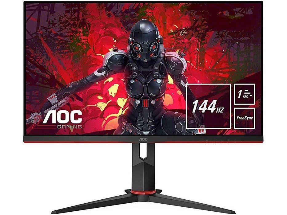 2x Monitores AOC 24" 24G2U 144Hz FHD