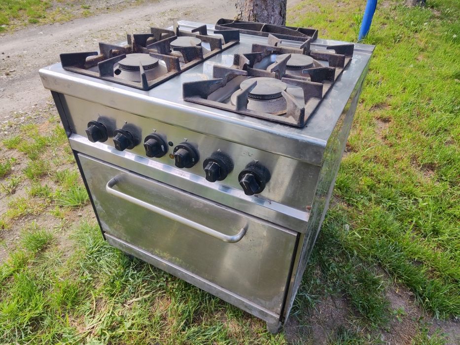 Kuchnia gastronomiczna gazowa 4 palnikowa