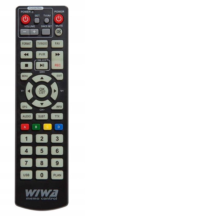 WIWA H.265 MINI LED Tuner dekoder DVB-T2 H.265 HEVC