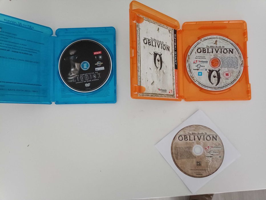 Gry Riddick Assault on Dark Athena i The Elder Scroll IV Oblivion + spolszczenie