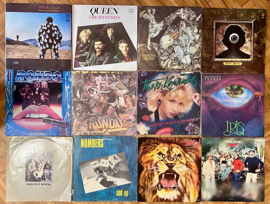 Вінілові платівки - Виниловые пластинки