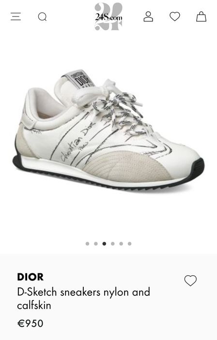 Dior Sneakersy 40