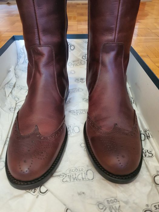 Buty w stylu jazdy konnej -nowe kowbojki SANCHO