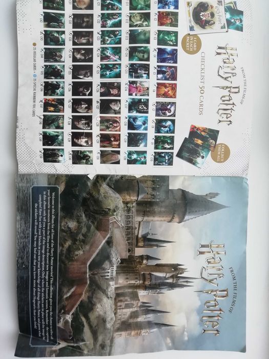 Альбом с наклейками Гарри Поттер /sticker album Harry Potter