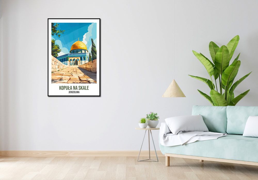 Plakat 68x101cm Kopuła na Skale