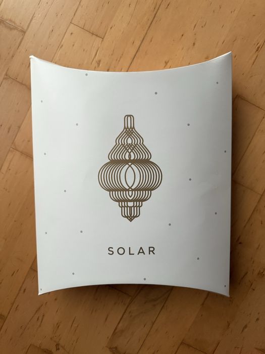 Szal Solar NOWY 190x72cm wiskoza granatowy