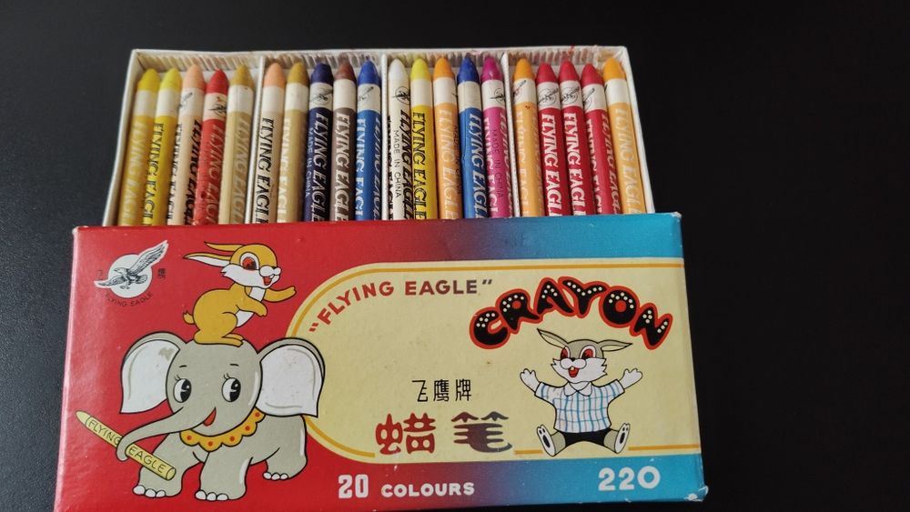 Kredki świecowe crayon