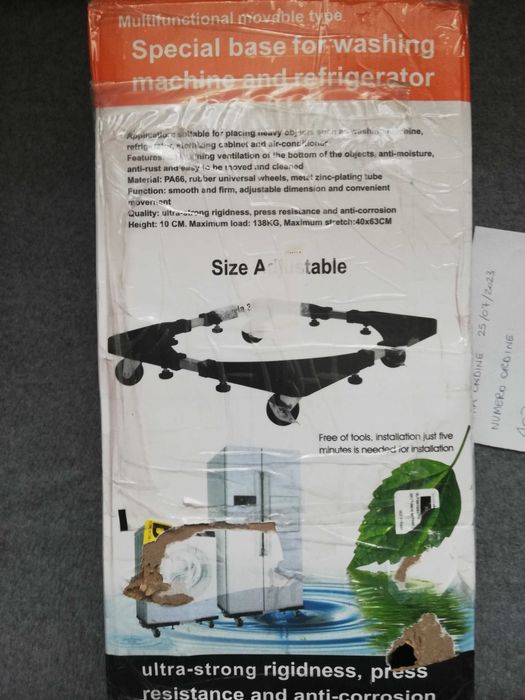 Podstawa ruchoma pod sprzęt AGD