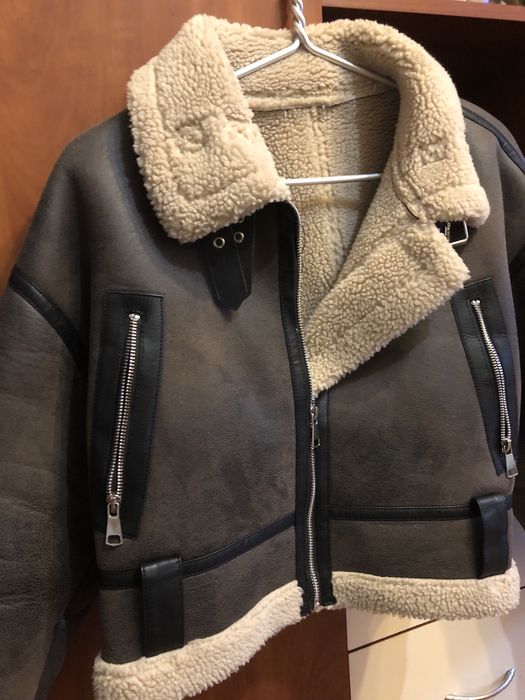 Дублёнка женская(укороченная) s/m