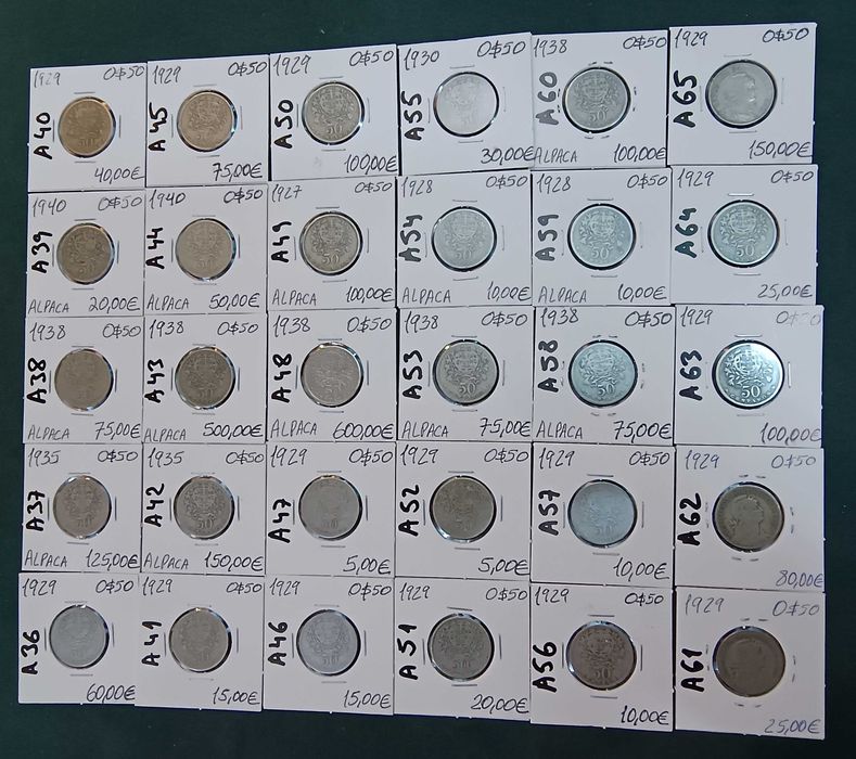 Moedas 50 Centavos 2