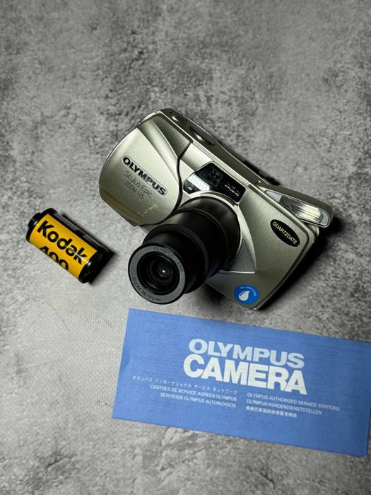 Olympus Mju II ZOOM 115 (погодоустойчивая с функцией quartzdate )