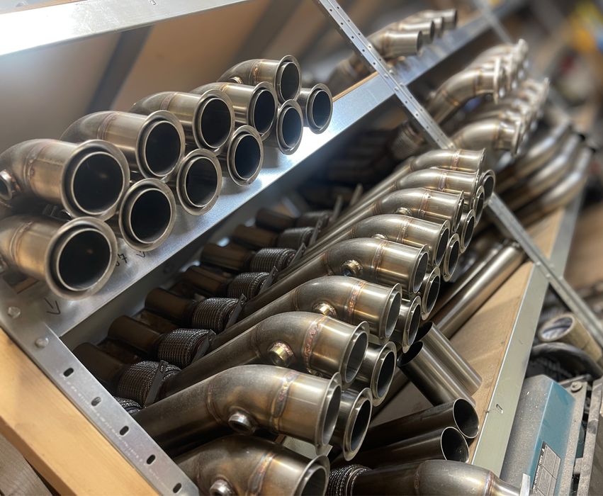 Downpipe 3” E60 E61 E70 E71 E83 E90 E91 E92 E93 M57N2 530d m57