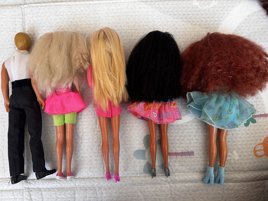 Barbie Барбі 90 вінтажні ляльки Kayla Kira Ken Jazzie