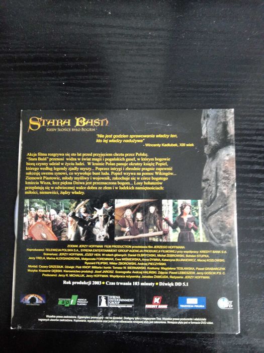 Płyta DVD z filmem "Stara Baśń"
