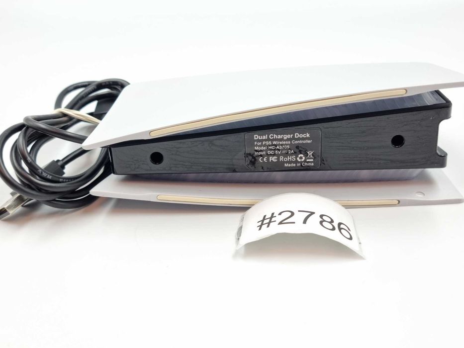Stacja Dokująca Ładująca 2 Pady Playstation 5 PS5 #2786