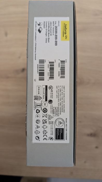 Auscultador Jabra Evolve2 65 Mono (USB-A) está novo433443060571197441