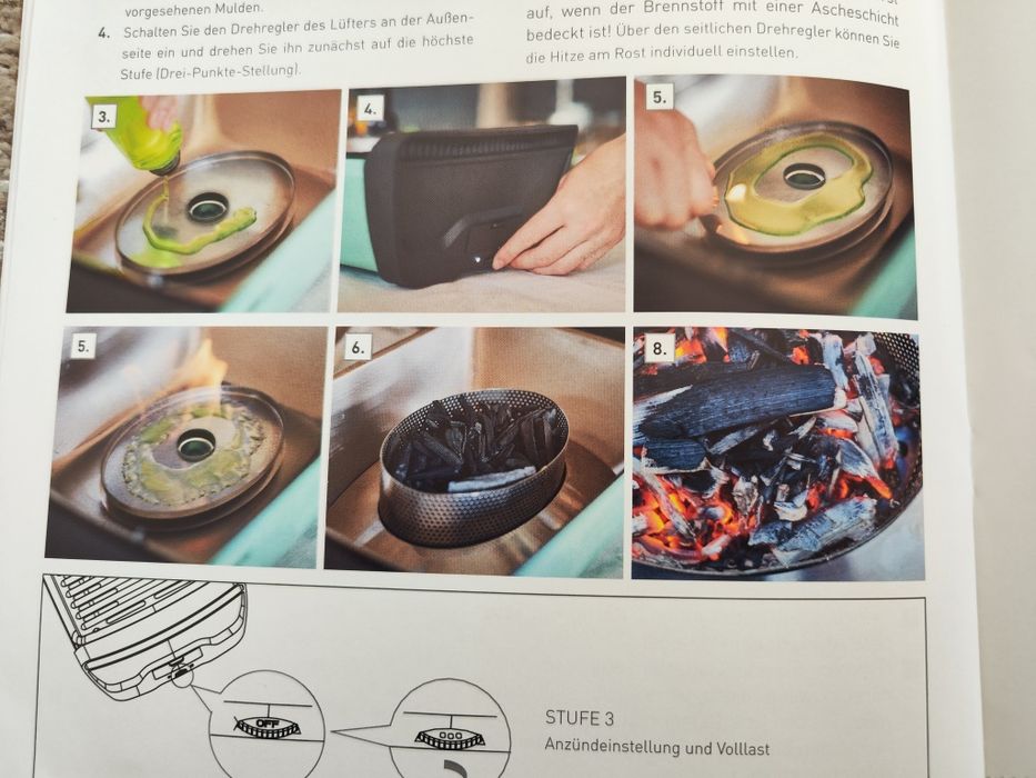 0Grill węglowy mały przenośny