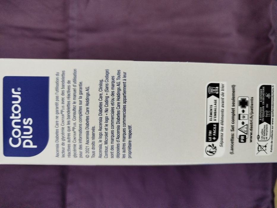 Глюкометр Ascensia contour plus новий