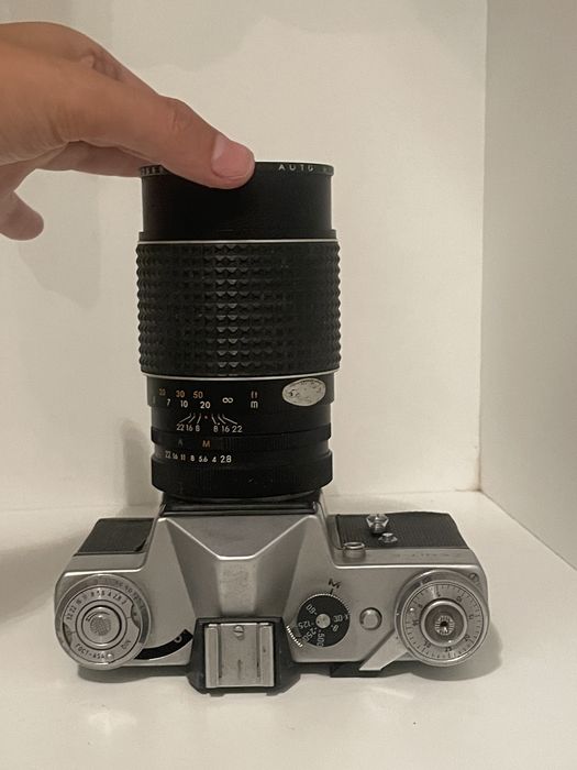 Zenit E com objetiva