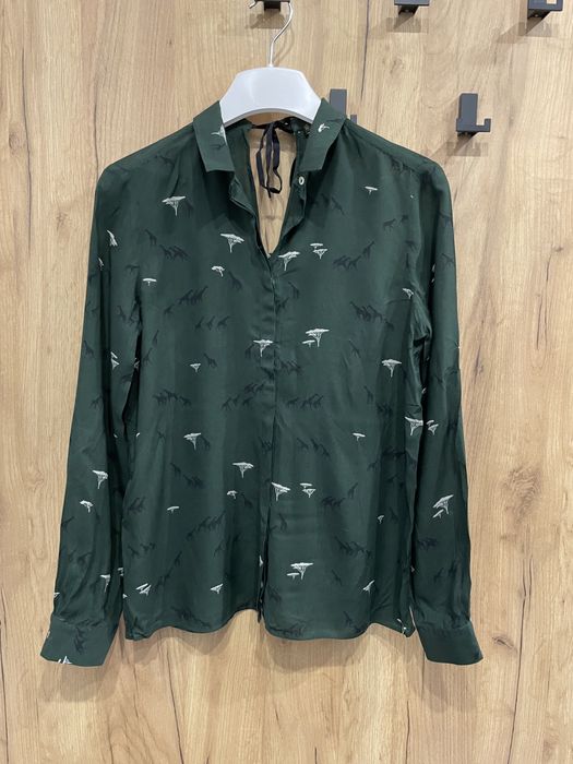 Bluzka koszula Zara 34 elegancka z długim rękawem