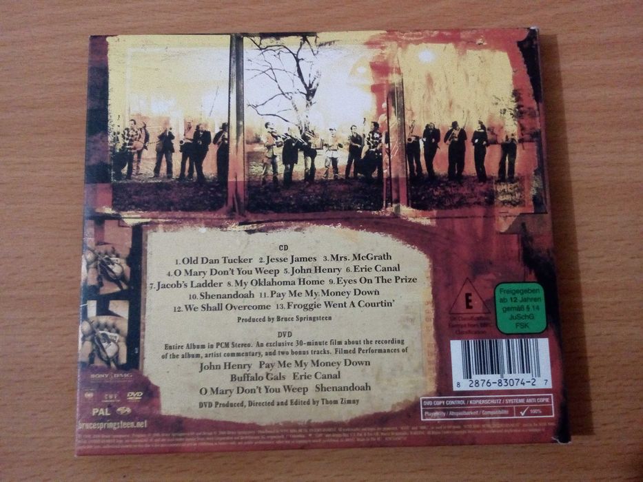 BRUCE SPRINGSTEEN - We Shall Overcome The Seeger Sessions CD+DVD