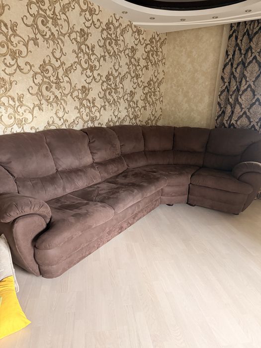 Угловой диван трансформер | Большой | Спальное место 140×190