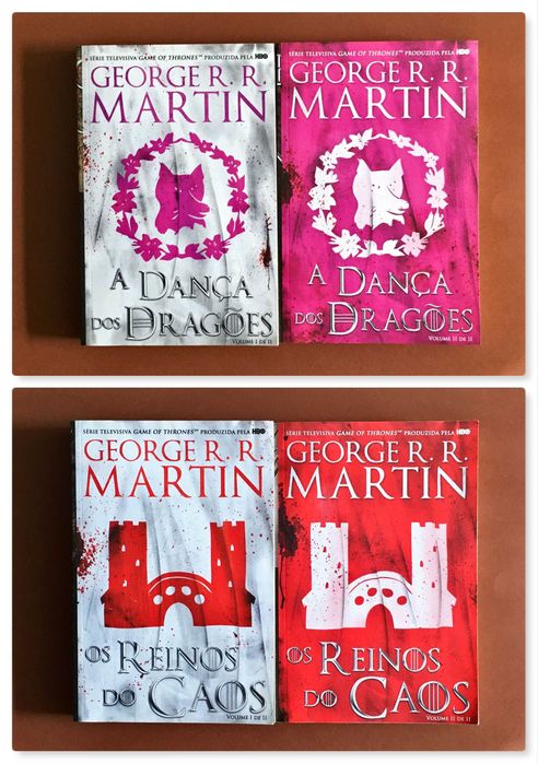 LIVRO [desde 8€] A Guerra dos Tronos Game of Thrones Edição de Bolso