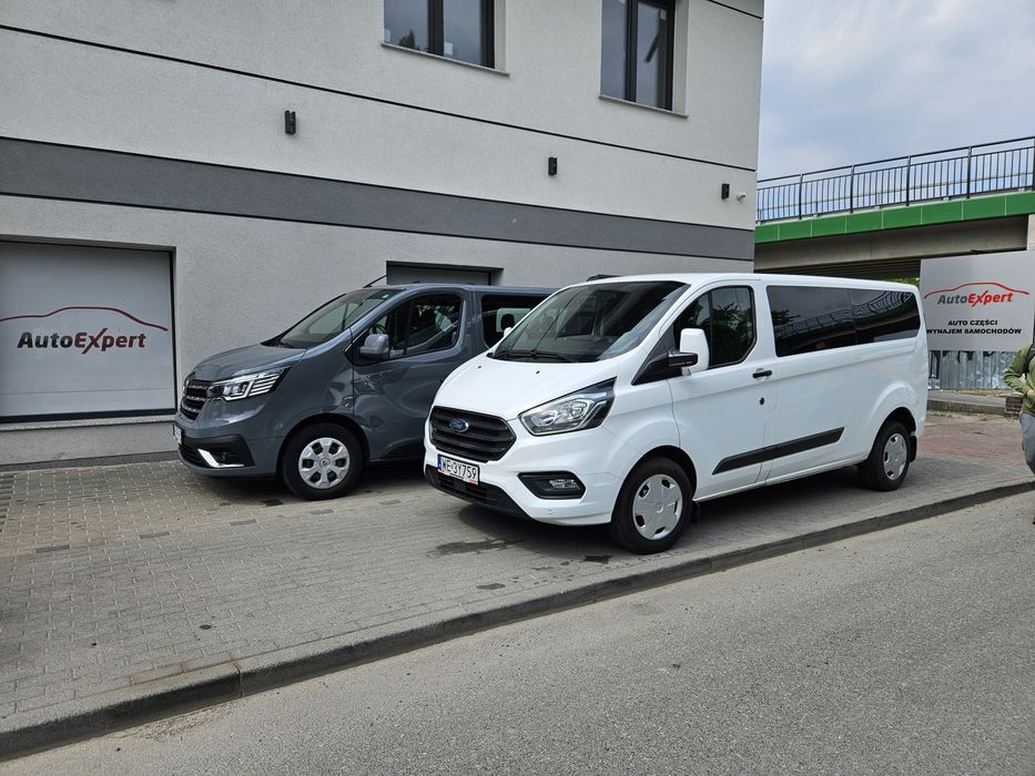 WYNAJEM BUSÓW 9 Osobowych Wypożyczalnia lubuskie TRAFIC VIVARO aut