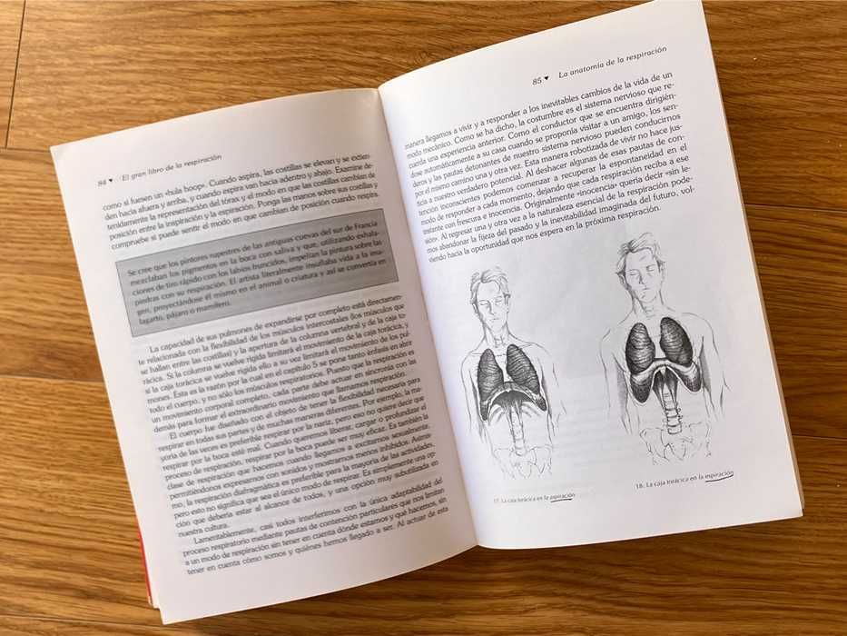 "El gran libro de la respiracion" de Donna Farhi