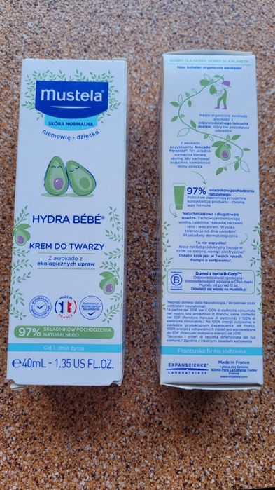 Mustela Hydra Bebe krem