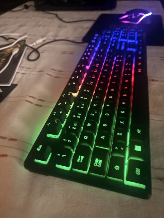 Rato Teclado e Tapete Novo
