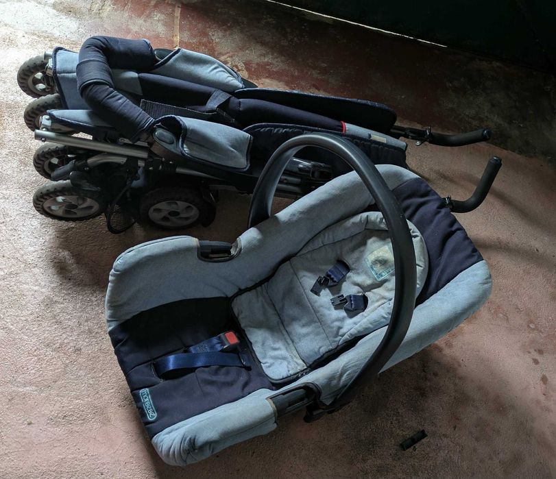 Carrinho e Ovo para Bebé