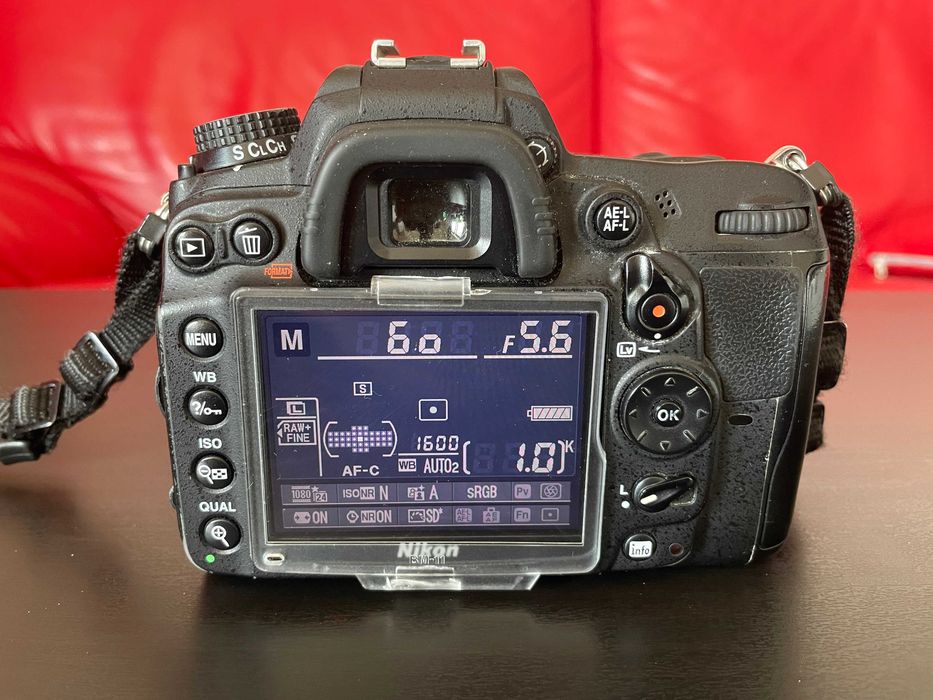 Nikon D7000 3x obiektyw grip 2x bateria pilot torba