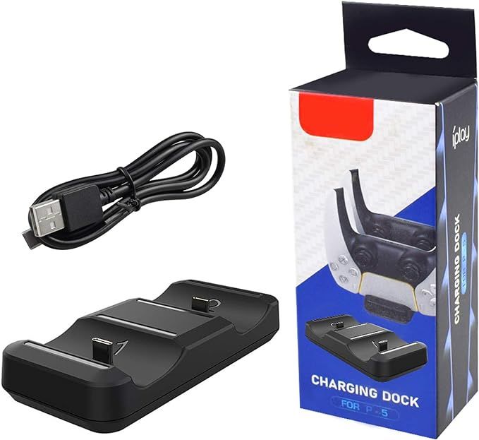 Ładowarka Podwójna Stacja Dokująca Ładująca USB PS5