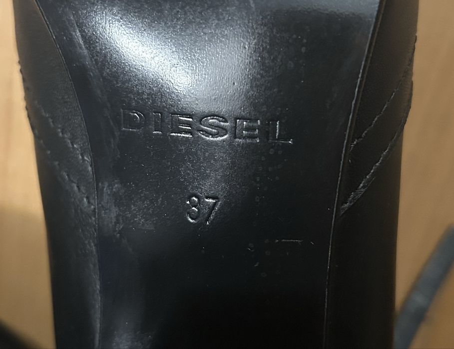 Botki Diesel,r.37, skóra naturalna, jak nowe.