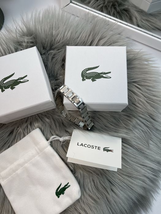 Срібний браслет лакоста | Lacoste