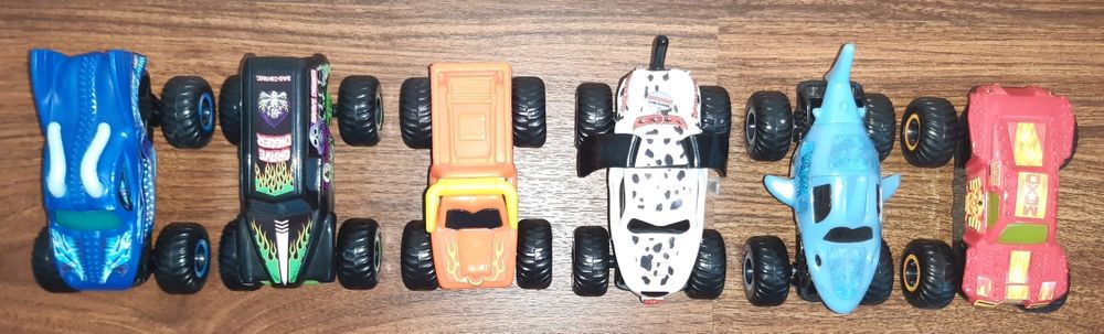 Colecção completa carros Monster Jam, Mc Donald's 2019 - Como Novos