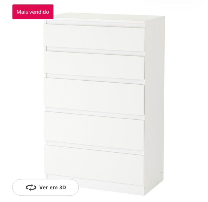 Cómoda Kullen ikea