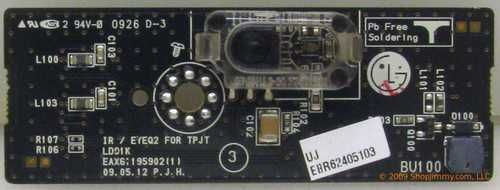 eax61290.201-3 placa ir sensor tv led lg 47ls...etc