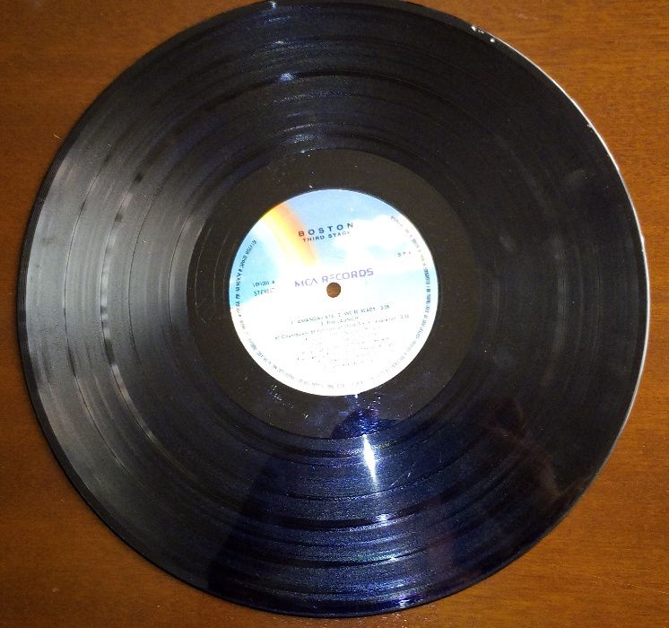 LP vinil Boston Third stage 1986 raro