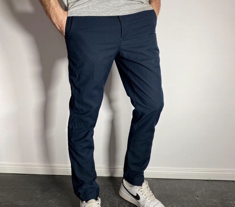 Nowe bez metki H&M r48 Eleganckie spodnie męskie materiałowe .