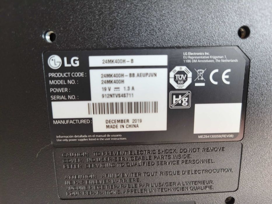 Monitor LG 24", figueira da foz